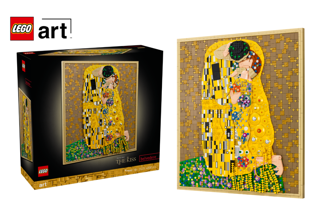 LEGO 31221 Gustav Klimt's The Kiss portada