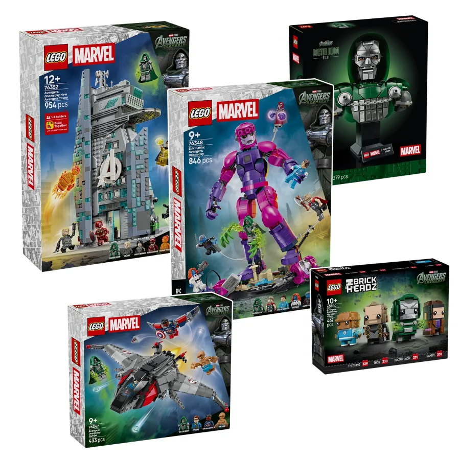 LEGO revela sus nuevos sets de Avengers: Doomsday: primeras claves de la nueva oleada Marvel