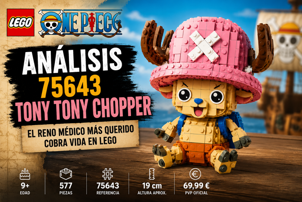 LEGO ONE PIECE 75643 Tony Tony Chopper analisis
