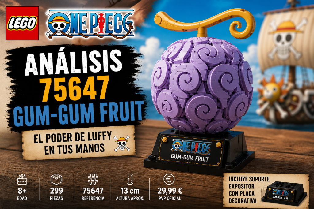 LEGO ONE PIECE 75647 Gum-Gum Fruit analisis