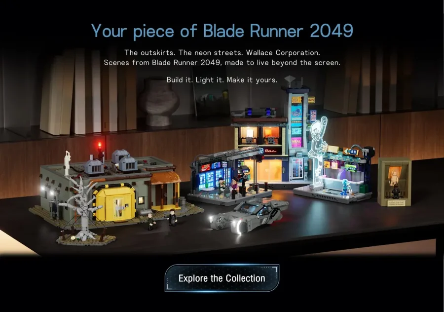Lumibricks Blade Runner 2049: nuevos sets Street Market y más